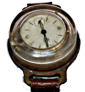 Geh�use mit Armbanduhr