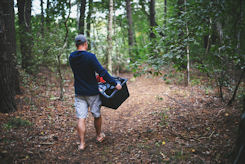 Tauchen in den Tonteichen K�rbiskrug